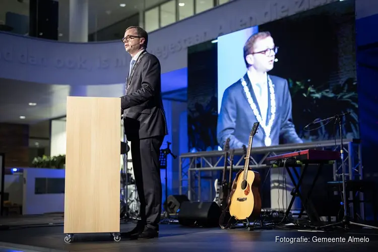 Nieuwjaarsreceptie en nieuwjaarstoespraak van burgemeester Korteland