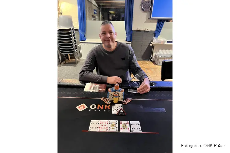 Jos Fieten uit Almelo kwalificeert zich voor finale ONK Poker!