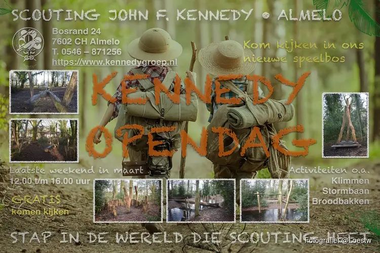 Open dag Scouting Kennedygroep Almelo